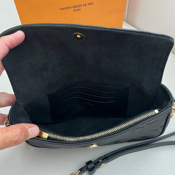 Louis Vuitton Wallet On Chain Ivy Monogram Empreinte Leather - Picture 2 of 13